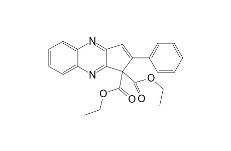 Diethyl 2-phenyl-1H-cyclopenta[b]quinoxaline-1,1-dicarboxylate
