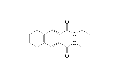 (E)-3-[2-[(E)-3-keto-3-methoxy-prop-1-enyl]-1-cyclohexenyl]acrylic acid ethyl ester