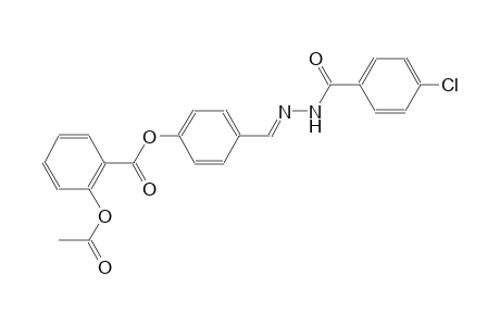 benzoic acid, 2-(acetyloxy)-, 4-[(E)-[2-(4-chlorobenzoyl)hydrazono]methyl]phenyl ester