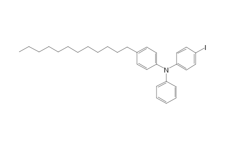 4-Dodecyl-N-(4-iodophenyl)-N-phenylaniline