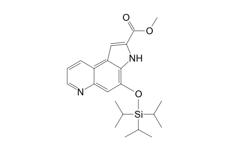 Methyl 4-Tri(isopropyl)siloxy-3H-pyrrolo[3,2-f]quinoline-2-carboxylate