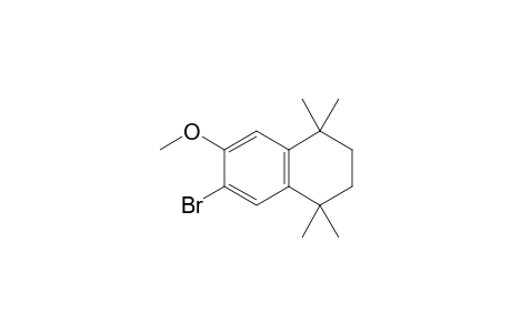 6-Bromanyl-7-methoxy-1,1,4,4-tetramethyl-2,3-dihydronaphthalene