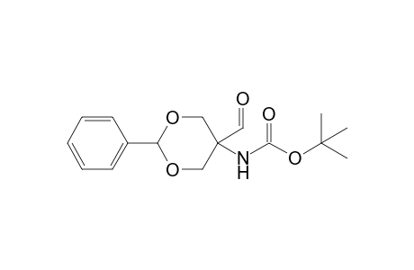 5-(Formyl)-5-(N-tert-butoxycarbony)amino-2-phenyl-1,3-dioxacyclohexane