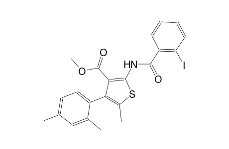 methyl 4-(2,4-dimethylphenyl)-2-[(2-iodobenzoyl)amino]-5-methyl-3-thiophenecarboxylate