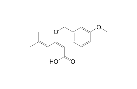 (E)-3-((3-methoxybenzyl)oxy)-5-methylhexa-2,4-dienoic acid