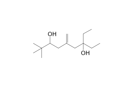 7-Ethyl-2,2-dimethyl-5-methylidenenonane-3,7-diol