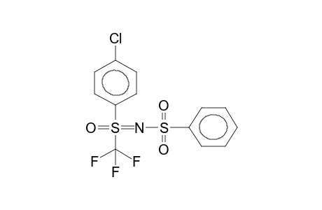 N-PHENYLSULPHONYL-S-TRIFLUOROMETHYL-S-PARA-CHLOROPHENYLSULPHOXIMIDE