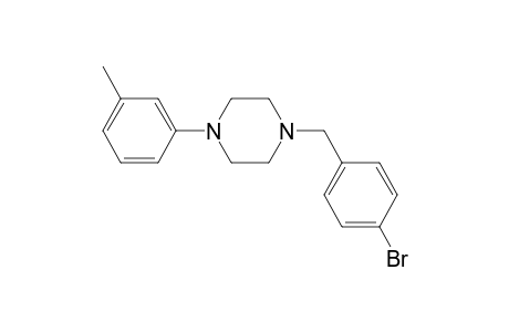1-(4-Bromobenzyl)-4-(3-methylphenyl)piperazine