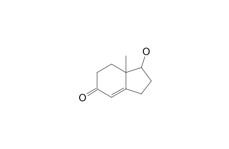 1.beta.-Hydroxy-7a.beta.-methyl-2,3,7,7a-tetrahydro-1H-inden-5(6H)-one