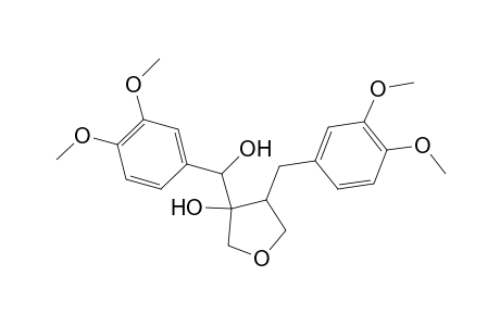 3-Furanmethanol, .alpha.-(3,4-dimethoxyphenyl)tetrahydro-3-hydroxy-4-veratryl-