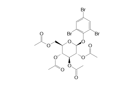 2,4,6-tribromomophenyl beta-D-glucopyranoside, tetraacetate