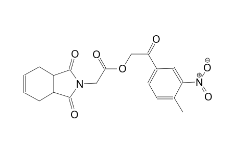 1H-isoindole-2-acetic acid, 2,3,3a,4,7,7a-hexahydro-1,3-dioxo-, 2-(4-methyl-3-nitrophenyl)-2-oxoethyl ester