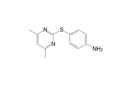 4-(4,6-Dimethylpyrimidin-2-ylthio)benzenamine