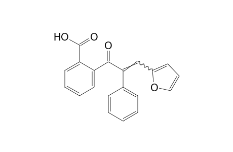 o-(furfurylidenephenylacetyl)benzoic acid