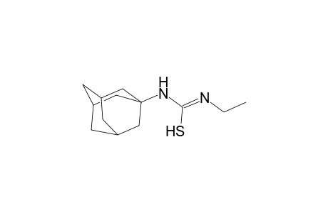 Thiourea, N-ethyl-N'-tricyclo[3.3.1.1(3,7)]dec-1-yl-