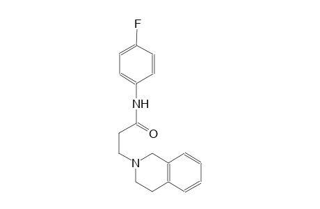 2-isoquinolinepropanamide, N-(4-fluorophenyl)-1,2,3,4-tetrahydro-