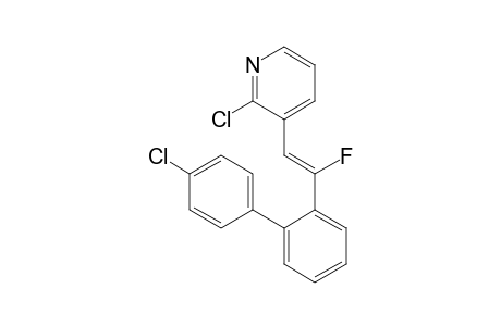 2-Chloro-3-[2-(4'-chlorobiphenyl-2-yl)-2-fluorovinyl]pyridine