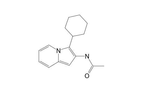 N-(3-CYCLOHEXYL-INDOLIZIN-2-YL)-ACETAMIDE