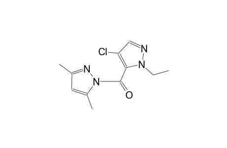 1-[(4-chloro-1-ethyl-1H-pyrazol-5-yl)carbonyl]-3,5-dimethyl-1H-pyrazole