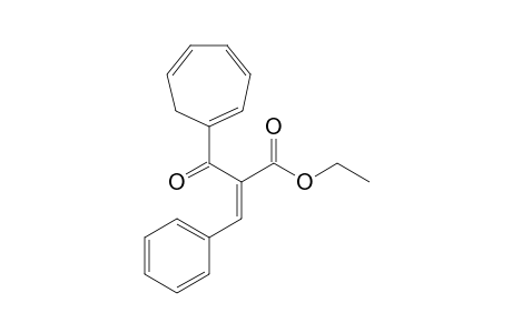 (E)-Ethyl 3-(cyclohepta-1,3,5-trien-1-yl)-2-benzylidene-3-oxopropionate