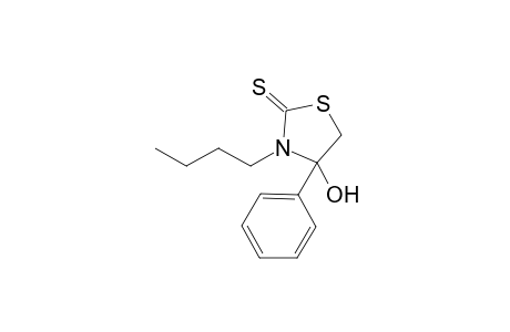 3-Butyl-4-hydroxy-4-phenyl-thiazolidin-2-thione