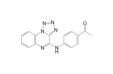 1-[4-(Tetrazolo[1,5-a]quinoxalin-4-ylamino)phenyl]ethanone