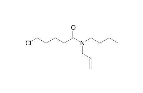 Valeramide, 5-chloro-N-allyl-N-butyl-