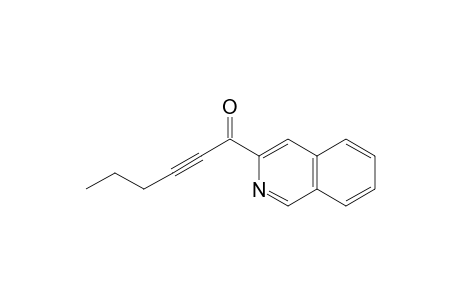 1-(Isoquinolin-3-yl)hex-2-yn-1-one