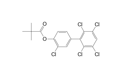 4-Hydroxy-2',3,3',5',6'-pentachlorobiphenyl, trimethylacetate