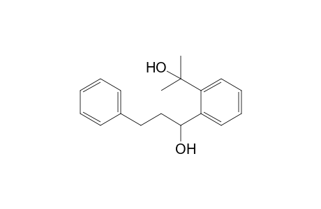 1-[2-(1-Hydroxy-1-methylethyl)phenyl]-3-phenyl-1-propanol