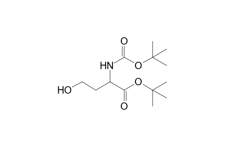 2-(carboxyamino)-4-hydroxybutyric acid, di-tert-butyl ester