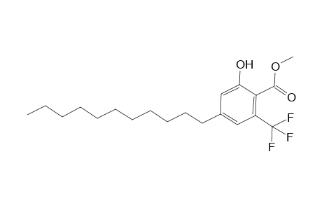 Methyl 2-Hydroxy-6-(trifluoromethyl)-4-undecylbenzoate