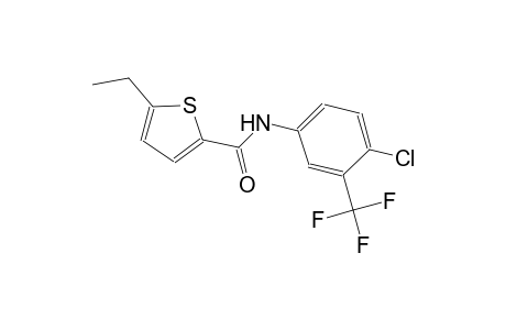 N-[4-chloro-3-(trifluoromethyl)phenyl]-5-ethyl-2-thiophenecarboxamide
