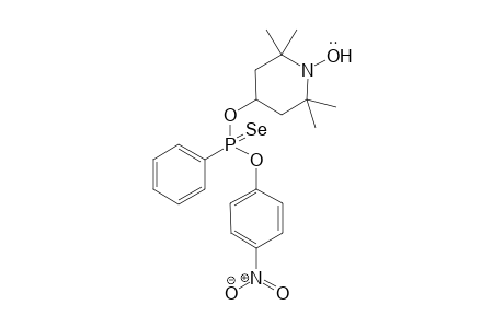 Phenylselenophosphonic 2,2,6,6-tetramethyl-1-oxyl-4-oxypiperidyl 4-nitrophenoxide