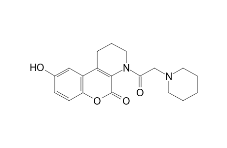 Phenanthren-10-one, 6-hydroxy-1-(2-piperidin-1-ylacetyl)-1,2,3,4-tetrahydro-9-oxa-1-aza-