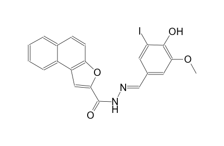 N'-[(E)-(4-hydroxy-3-iodo-5-methoxyphenyl)methylidene]naphtho[2,1-b]furan-2-carbohydrazide