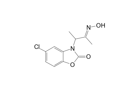 3(N)-(1'-methyl-2'-hydroxyimino-propyl)-5-chloro-benzoxazolone
