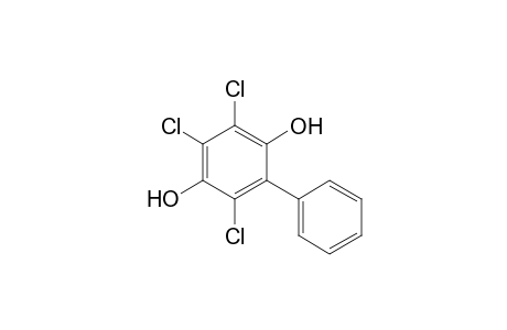 2,3,5-trichloro-6-phenyl-benzene-1,4-diol