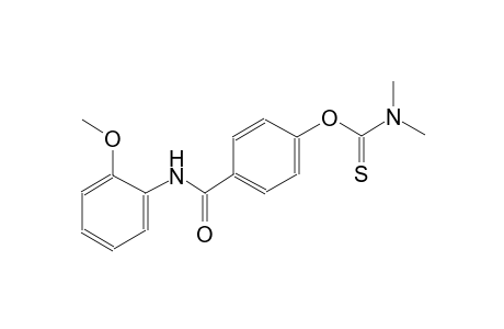 carbamothioic acid, dimethyl-, O-[4-[[(2-methoxyphenyl)amino]carbonyl]phenyl] ester