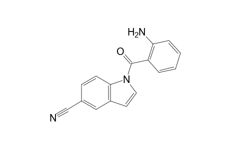 1-(2-Aminobenzoyl)-1H-indole-5-carbonitrile