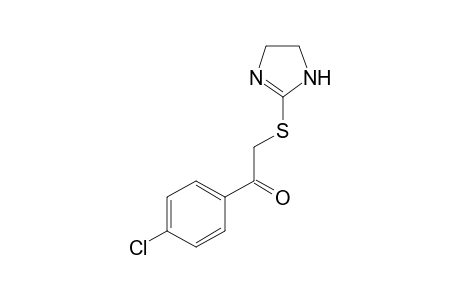 1-(4-Chlorophenyl)-2-(4,5-dihydro-1H-imidazol-2-ylsulfanyl)ethanone