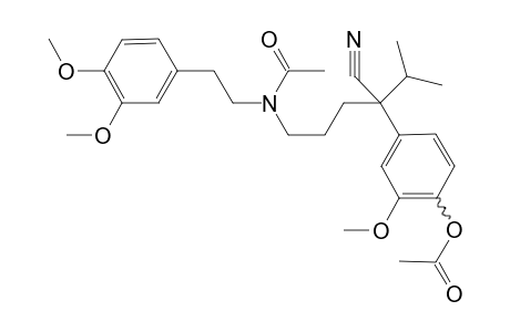 Verapamil-M (nor-O-demethyl-) 2AC