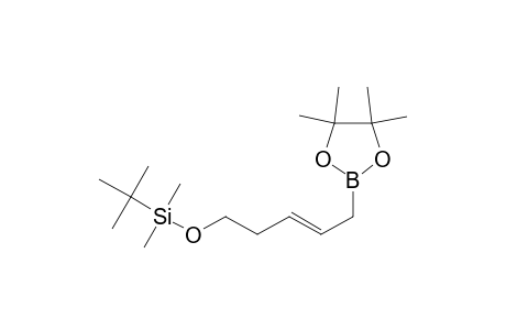 1,3,2-Dioxaborolane, 2-[5-[[(1,1-dimethylethyl)dimethylsilyl]oxy]-2-pentenyl]-4,4,5,5-tetramethyl-, (E)-