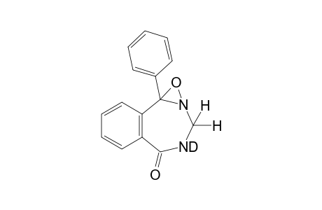 3,4-dihydro-9b-phenyl-5H-oxazirino[2,3-a][2,4]benzodiazpin-5-one