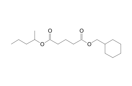 Glutaric acid, cyclohexylmethyl 2-pentyl ester