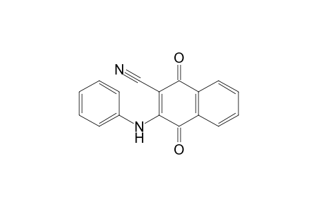 2-Naphthalenecarbonitrile, 1,4-dihydro-1,4-dioxo-3-(phenylamino)-