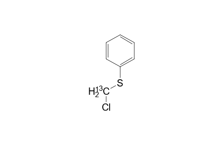 (13C)Chloromethyl phenyl sulfide