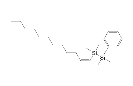 1,1,2,2-Tetramethyl-1-((Z)-1'-dodecenyl)-2-phenyldisilane