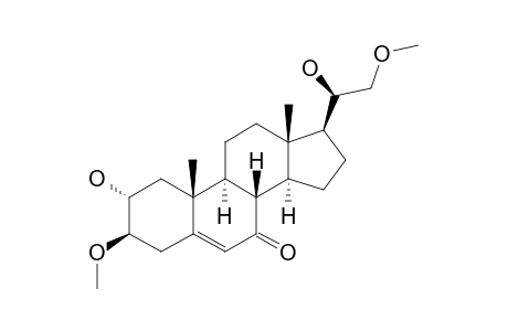 HELIGENIN-A;(2R,3R,20R)-2,20-DIHYDROXY-3,21-DIMETHOXY-PREGN-5-EN-7-ONE