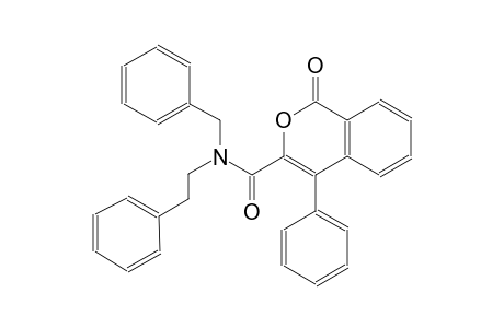 N-benzyl-1-oxo-4-phenyl-N-(2-phenylethyl)-1H-isochromene-3-carboxamide